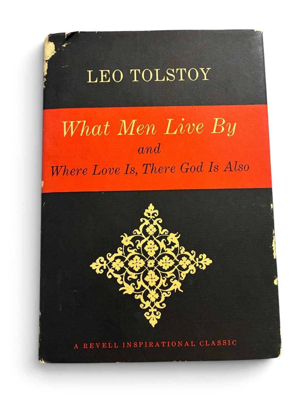 VTG 1958 Leo Tolstoy "What Men Live By" Hardcover Revell Inspirational Classic